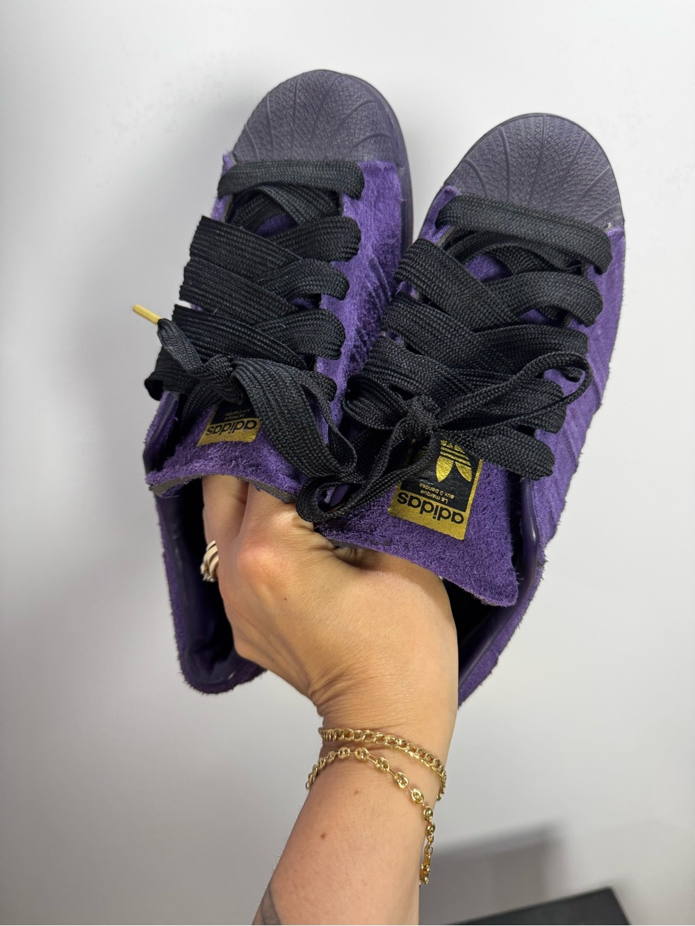 adidas Purple Superstar ADV  x kader size 8 - Picture 6 of 13